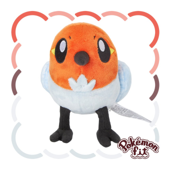 Authentic Pokemon Center Pokemon fit plush Fletchling 15cm (long)